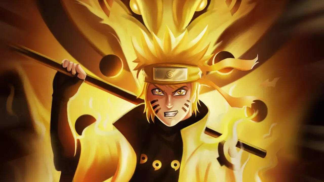 Naruto and Kurama