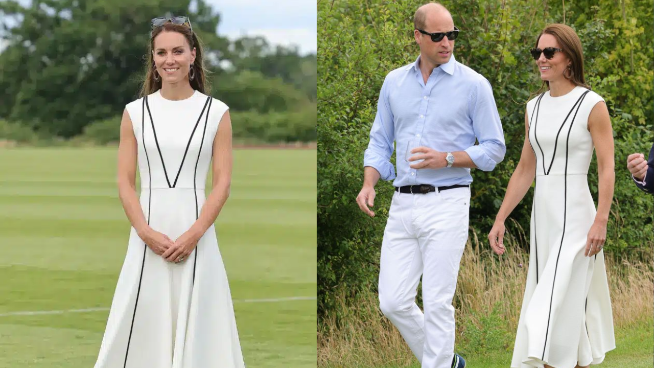Princess of Wales at the Guards Polo Club in 2022