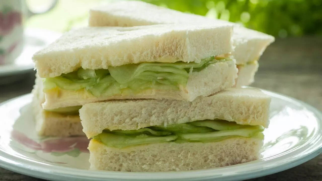 Cucumber sandwiches