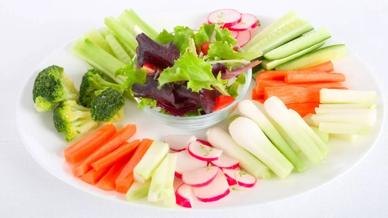 Raw vegetables