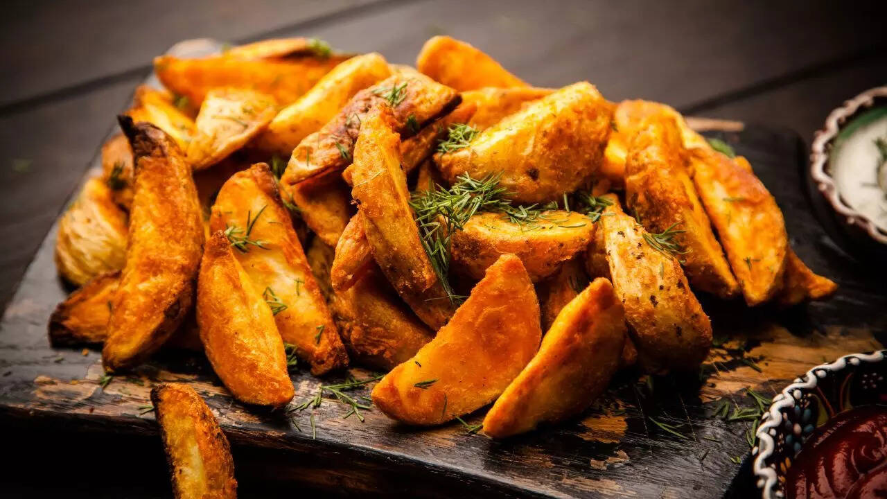 Baked potatoes
