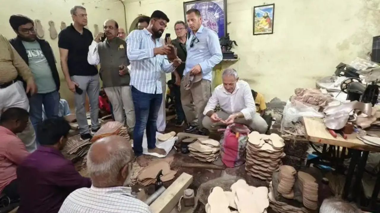 (Image Credits: Instagram) Prada visits Kolhapur after the sandal controversy