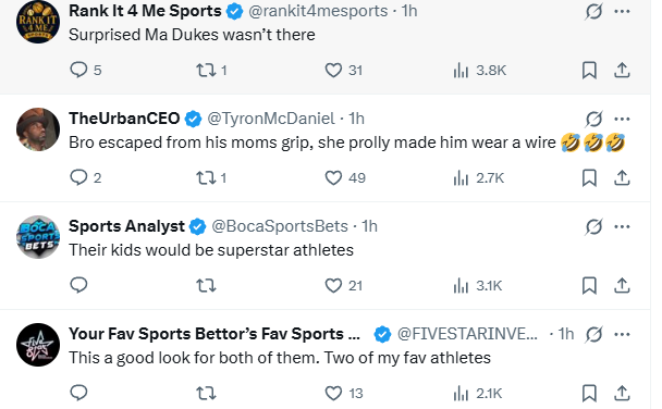 Fans reaction