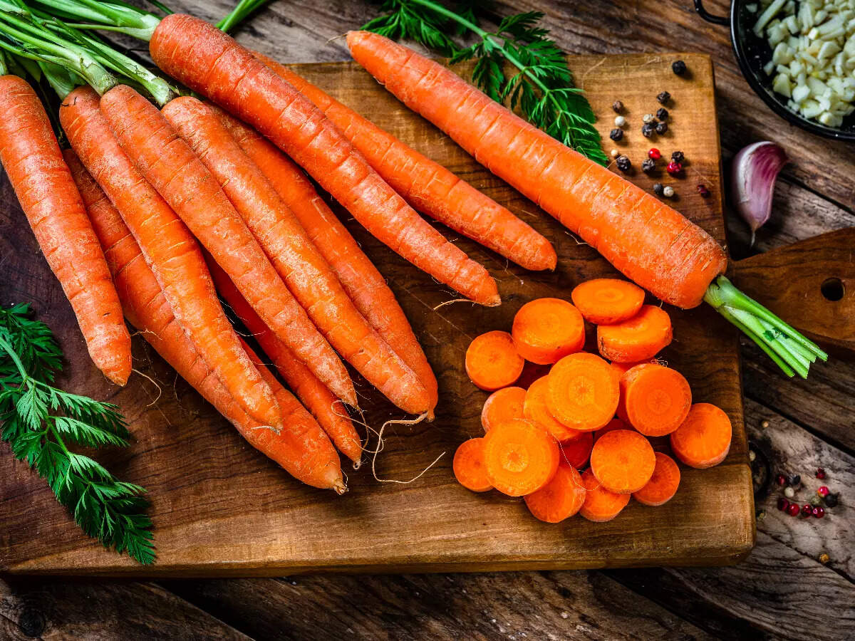 According to Dimple, a sliced carrot resembles the human eye and is a rich source of beta-carotene. It also prevents night blindness and improves vision power. Carrot
