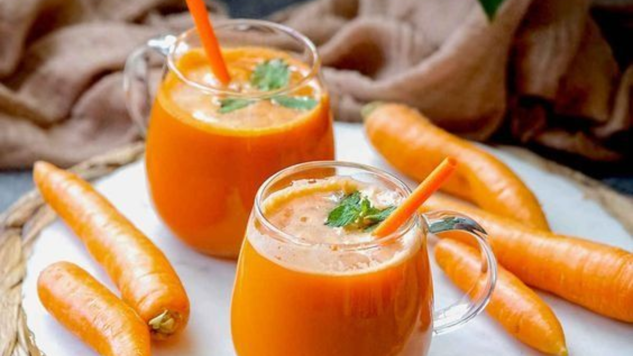 Try carrot juice to achieve a reddish-orange tint, depending on the hair colour you already have.Step 1: Take 2 cups of carrot juice and mix it with a carrier oil like almond or coconut oil.Step 2: Apply this mixture equally to your hair strands.Step 3: Wrap your hair with a plastic bag or sheet, and let the colour set for at least an hour.Step 4: Rinse off with apple cider vinegar, and repeat the process the following day for a stronger effect.(Image Credits: Pinterest) Carrot juice
