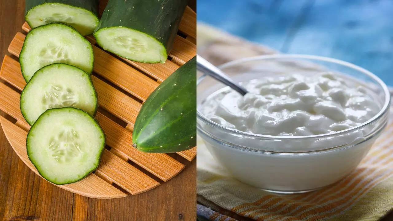 வெள்ளரி மற்றும் தயிர்