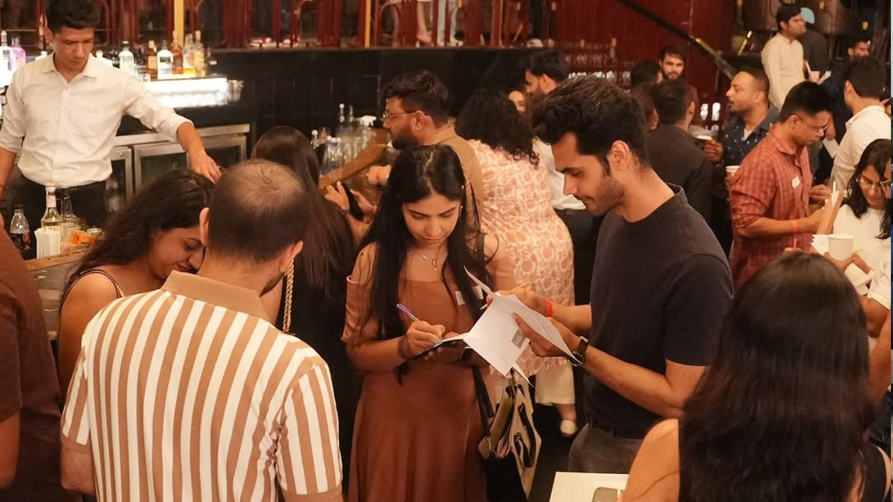 Group activity at Let's Socialise