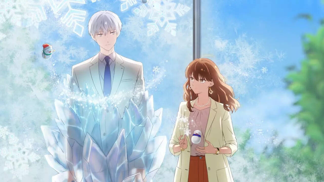 The Ice Guy and His Cool Female Colleague