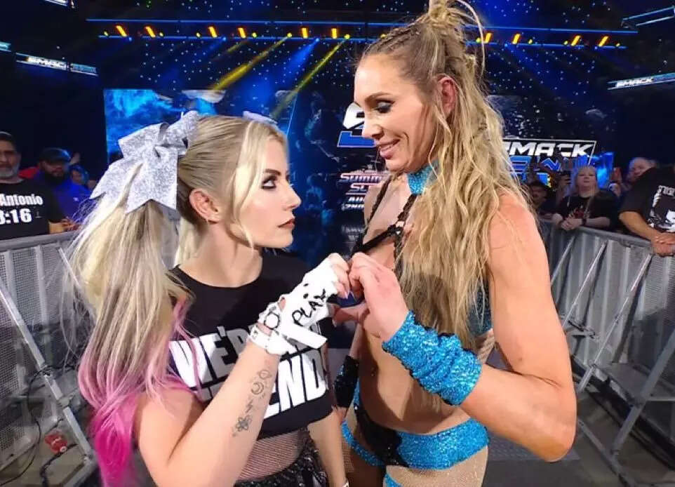 Alexa Bliss and Charlotte Flair