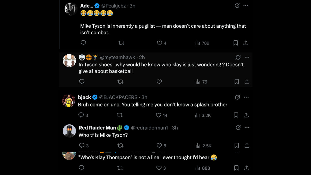 Fans react to Mike Tyson's comment