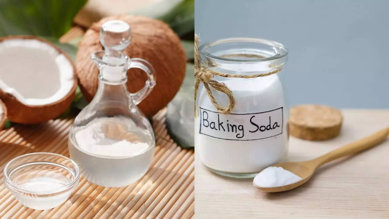 Coconut oil and baking soda