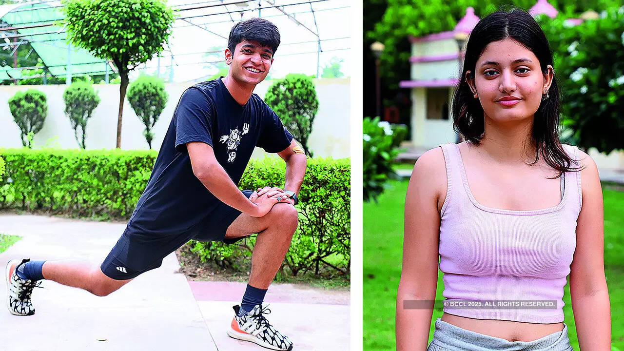 (L) Aryaman Shukla (R) Neha (L) Aryaman Shukla (R) Neha