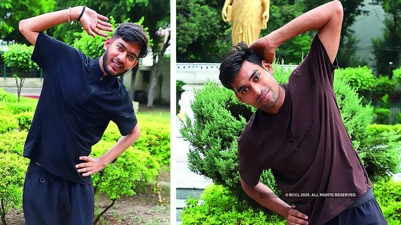 (L) Pratham (R) Praveen (L) Pratham (R) Praveen