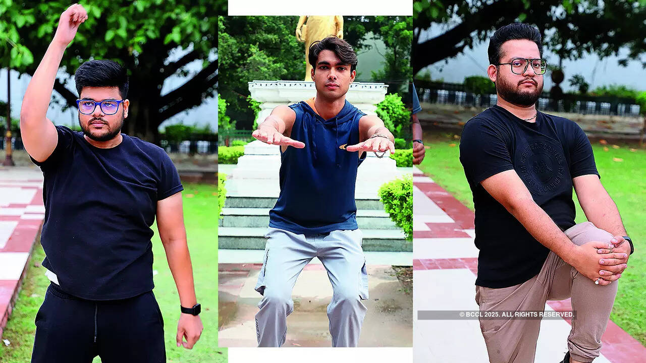 (L) Shantanu (C) Suryansh (R) Utkarsh (L) Shantanu (C) Suryansh (R) Utkarsh