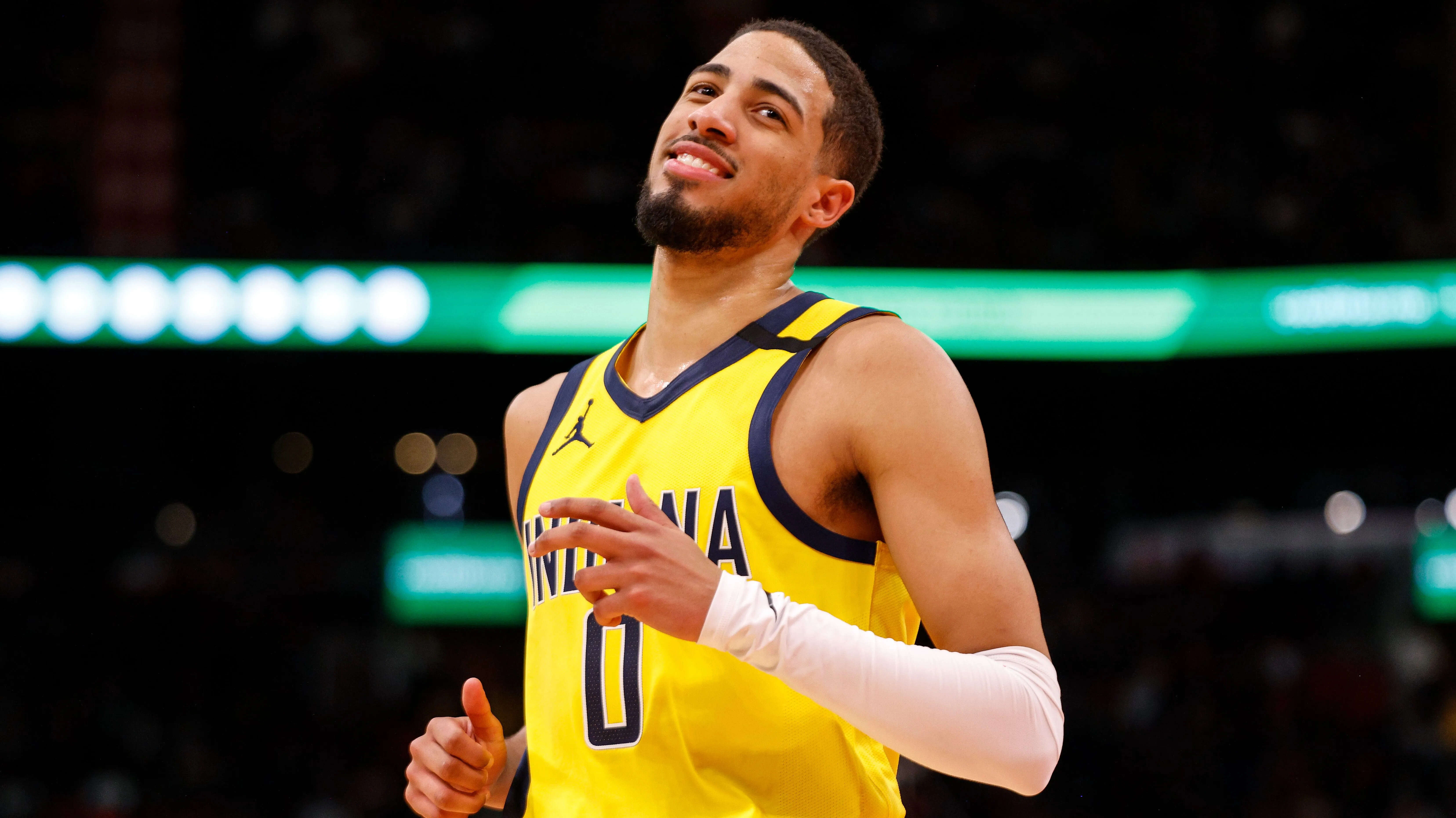 Tyrese Haliburton plays for the Indiana Pacers