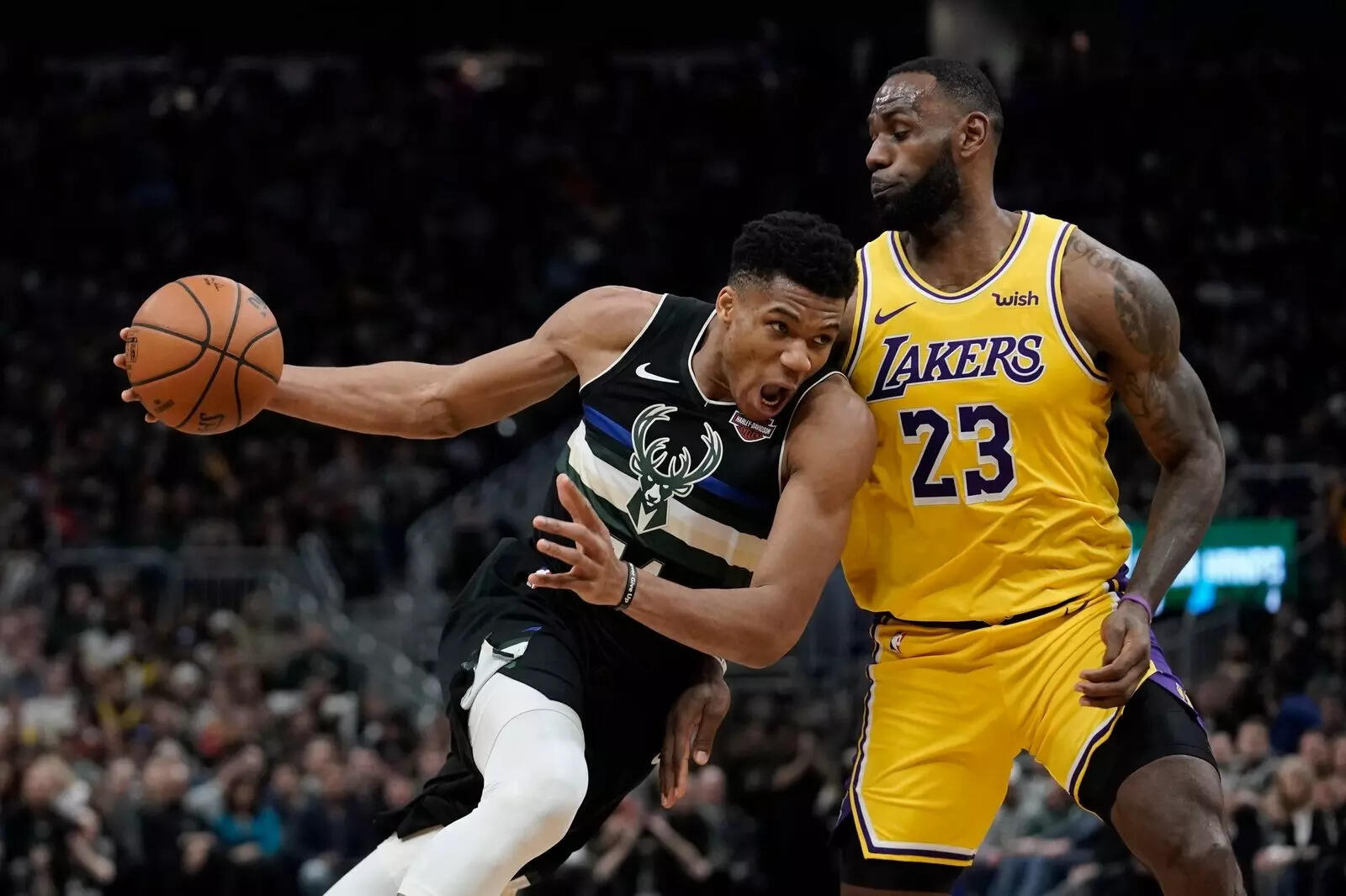 Giannis and LeBron