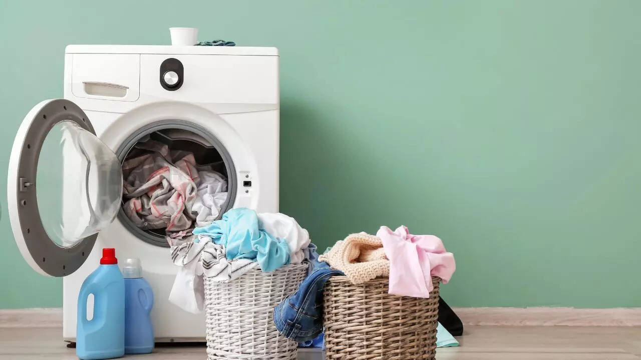 Double-spin your laundry to remove excess water