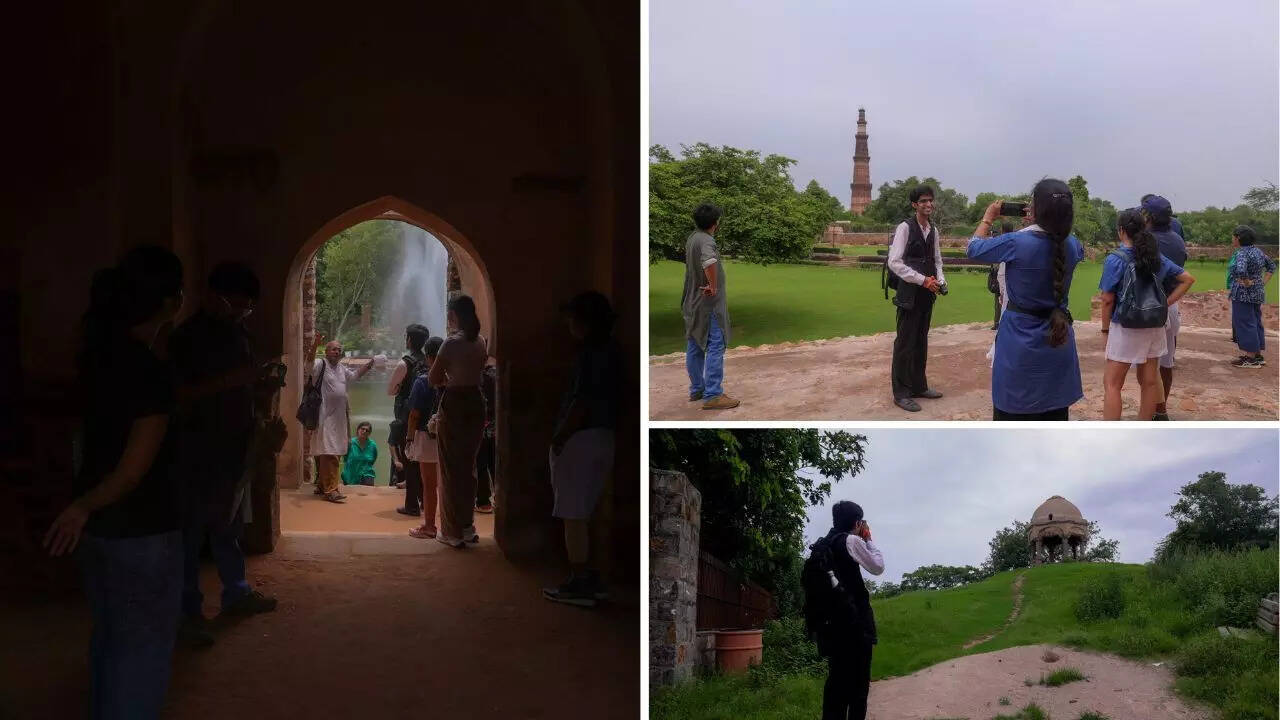 Glimpses of Delhi By Foot's first monsoon walk at Mehrauli Archaeological Park, hosted as a part of Monsoon Masarrat