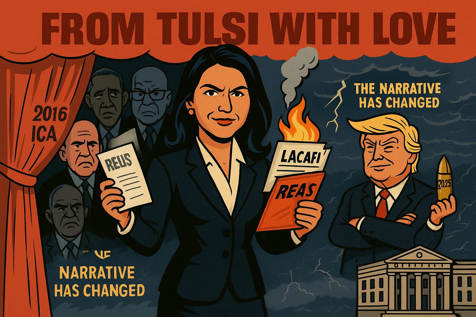 Tulsi Gabbard: Distratess-em-chefe