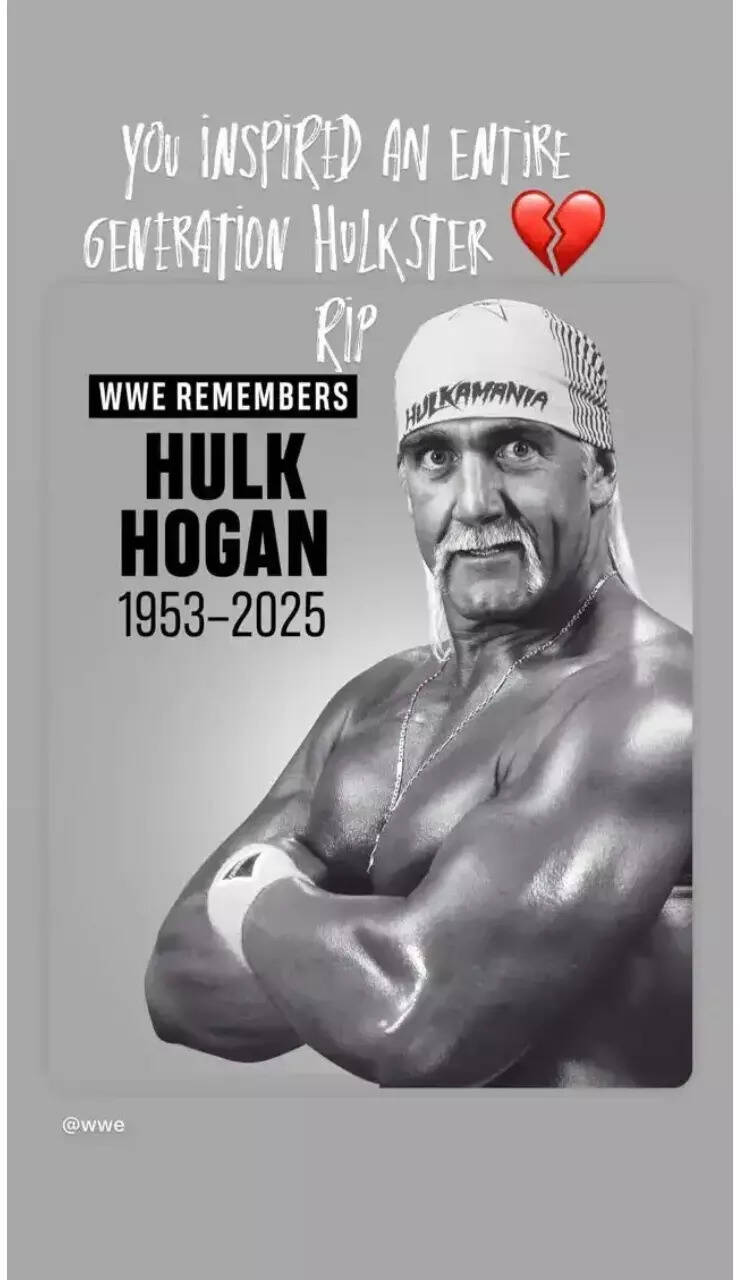 Varun Dhawan's tribute to Hulk Hogan
