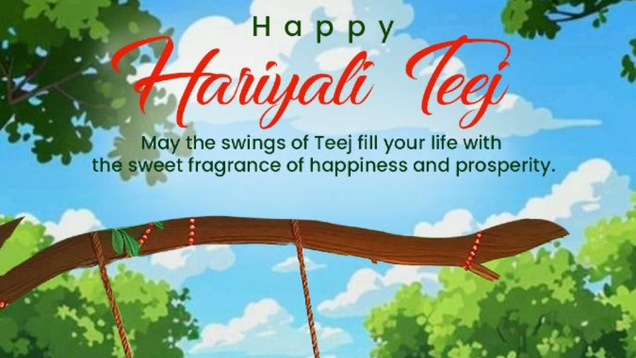 Happy Hariyali Teej Wishes, Messages