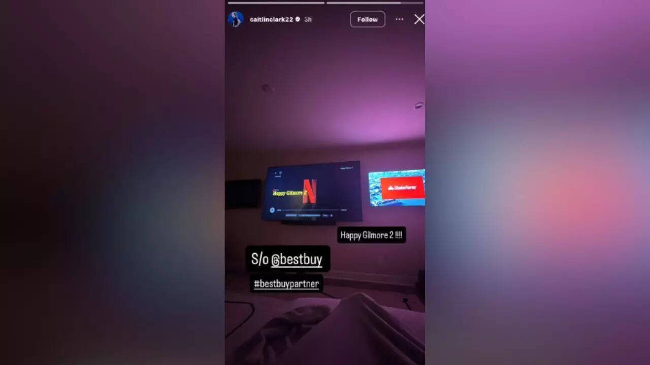 Caitlin Clark Instagram Story