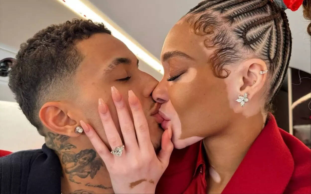 Winnie Harlow and Kyle Kuzma are engaged (Image via Instagram / @winnieharlow) Winnie Harlow and Kyle Kuzma are engaged
