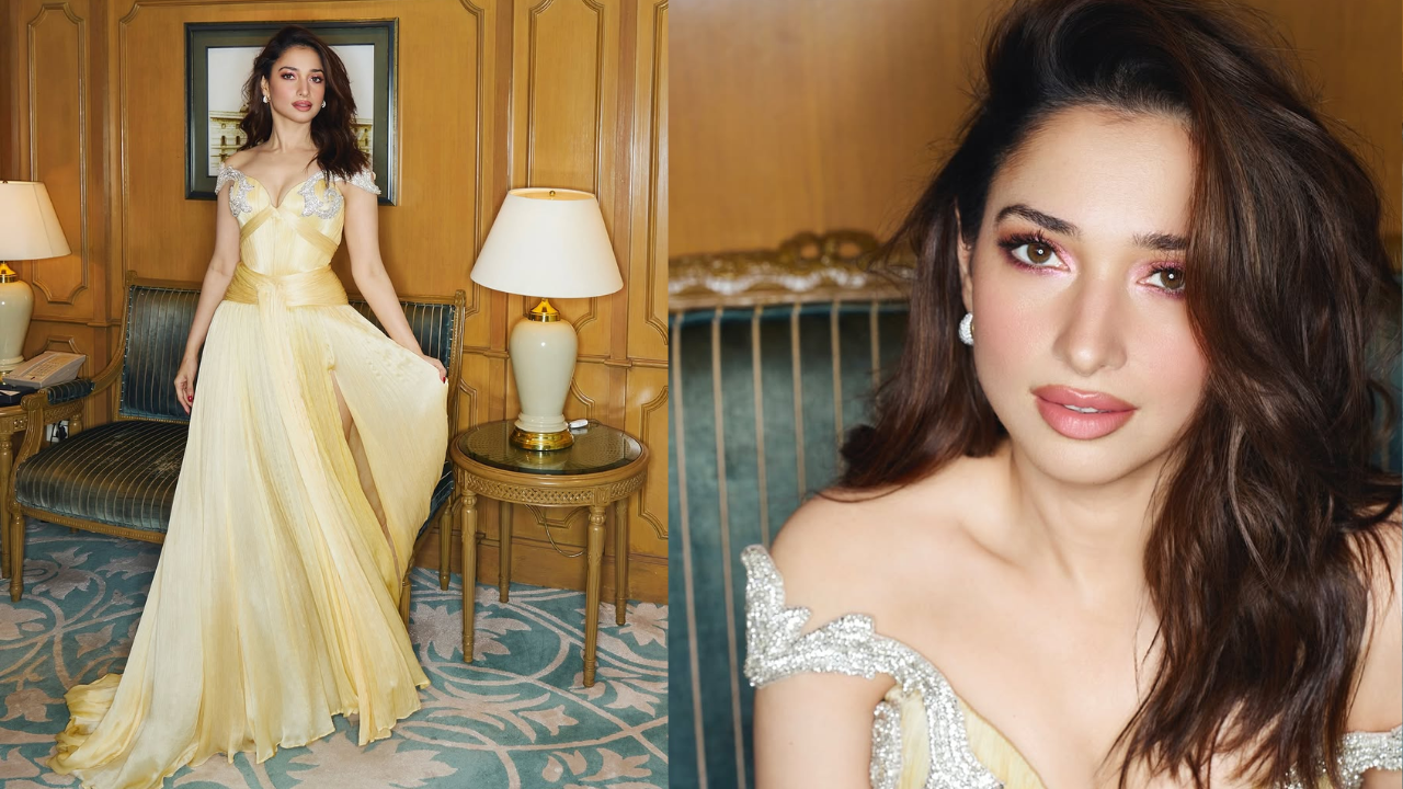 Tamannaah lights up Manish Malhotra’s couture party