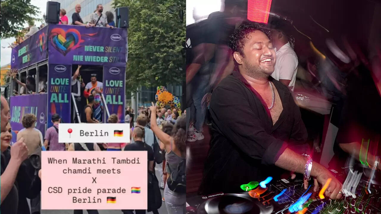 Proud moment: Kratex on Taambdi Chaamdi playing at Berlin pride event