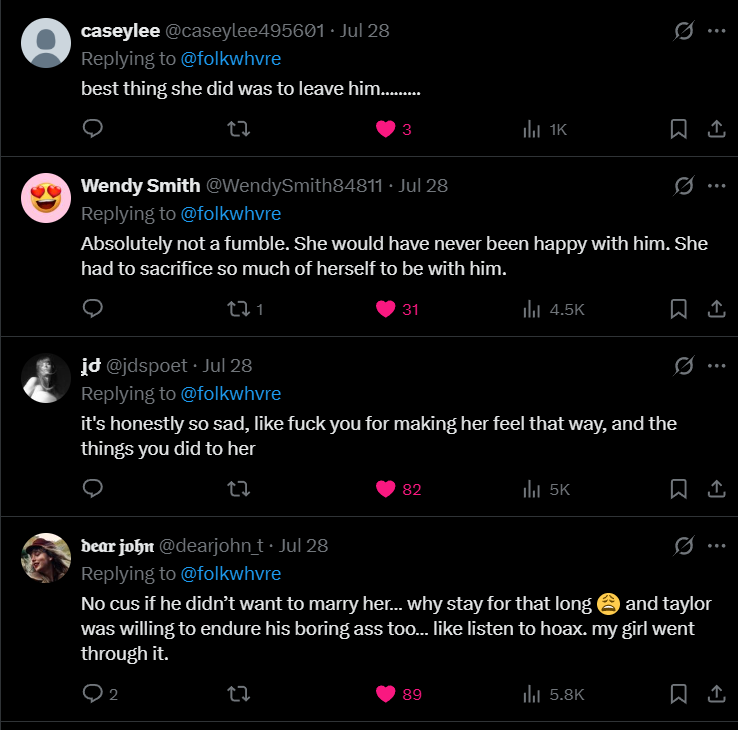 Fans have brutally trolled Joe Alwyn.(Image via X) Joe Alwyn