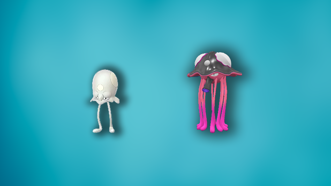 Shiny Toedscool and Shiny Toedscruel in Pokemon GO