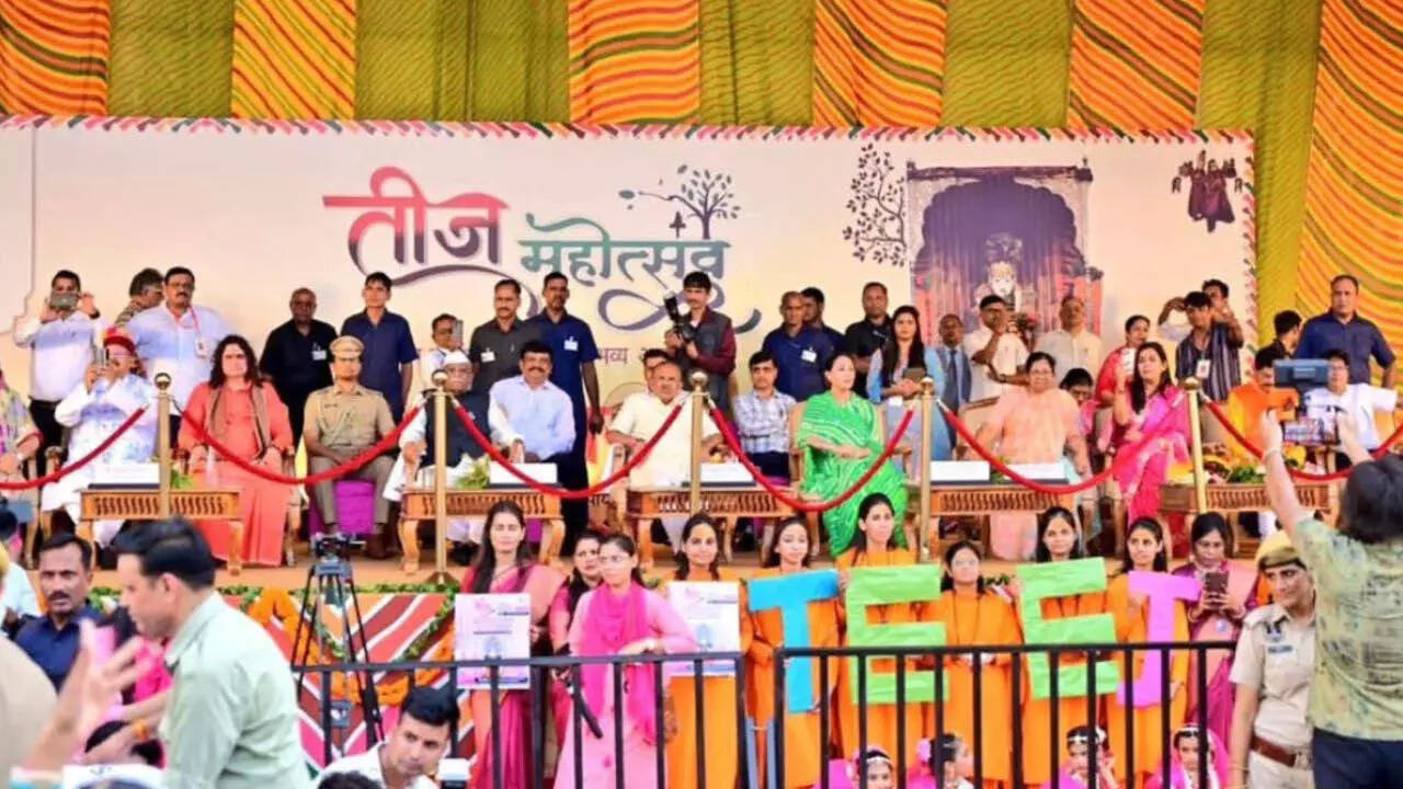 Teej celebration in Jaipur