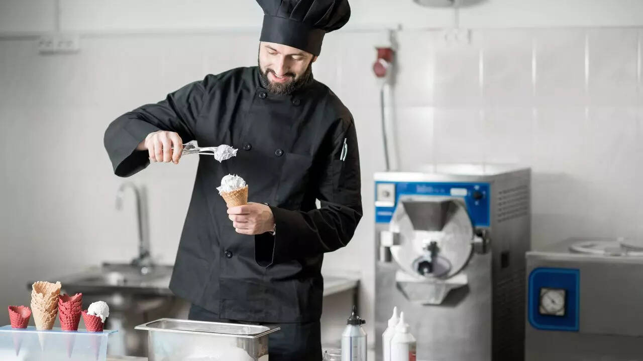 Making ice cream