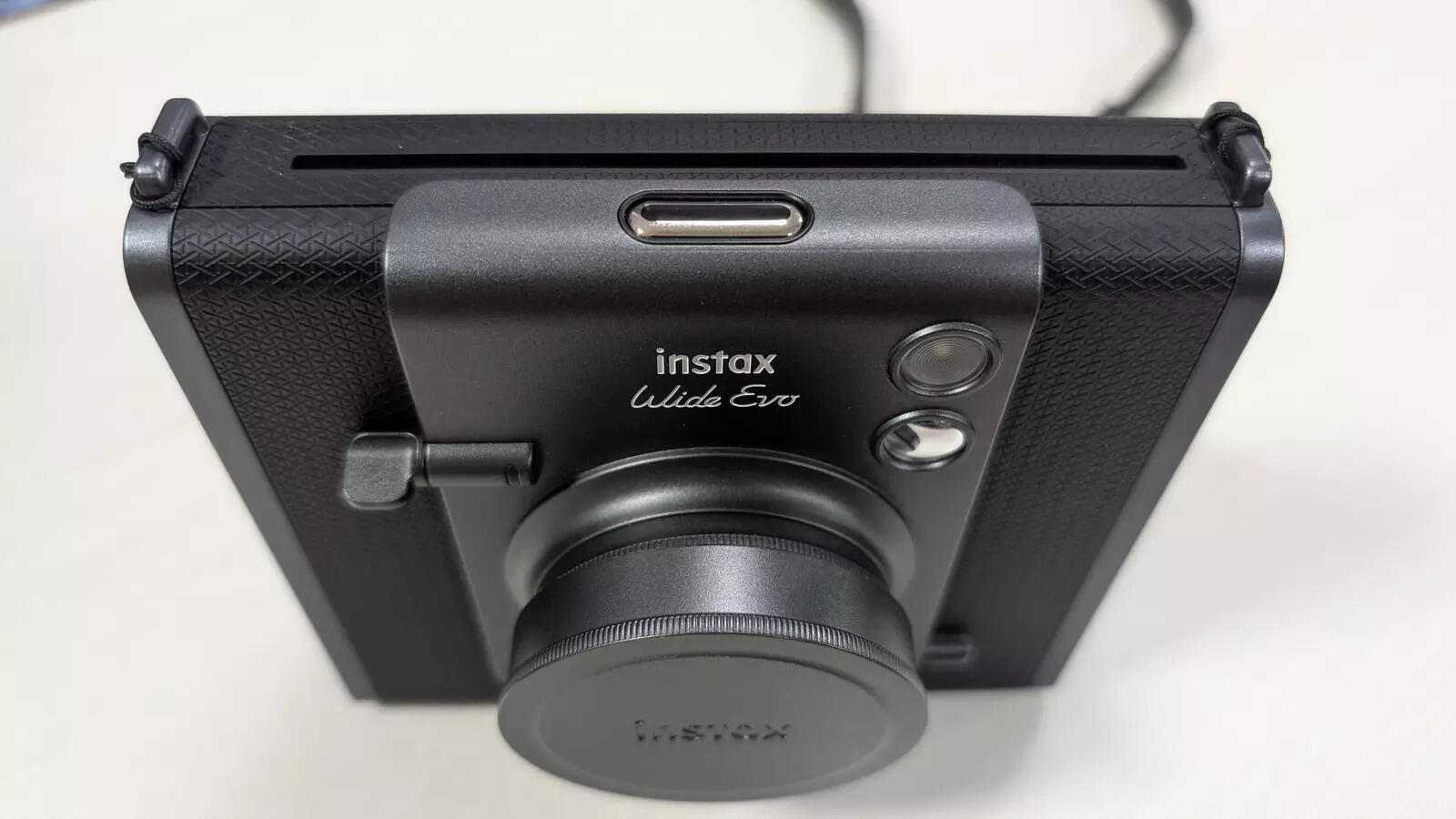 Fujifilm Instax Wide Evo top view