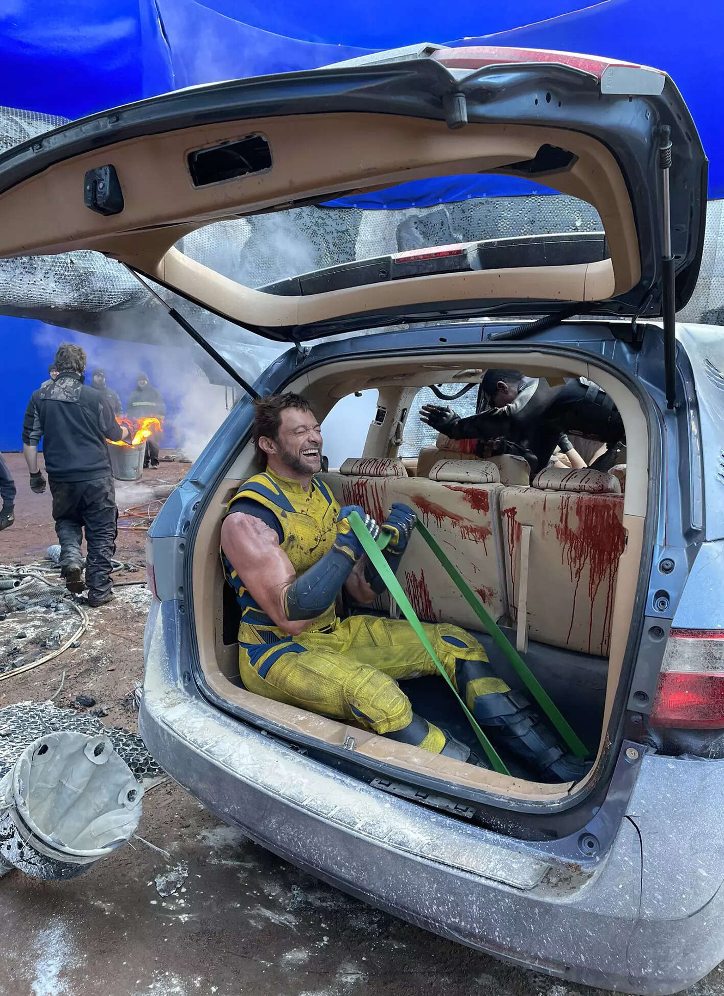 BTS snap from Mission: Impossible – The Final Reckoning P1_SS_Deadpool & Wolverine 2