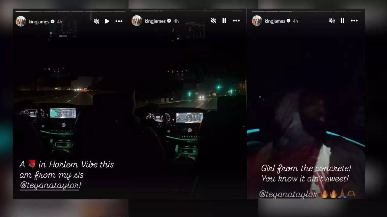 LeBron James Instagram story