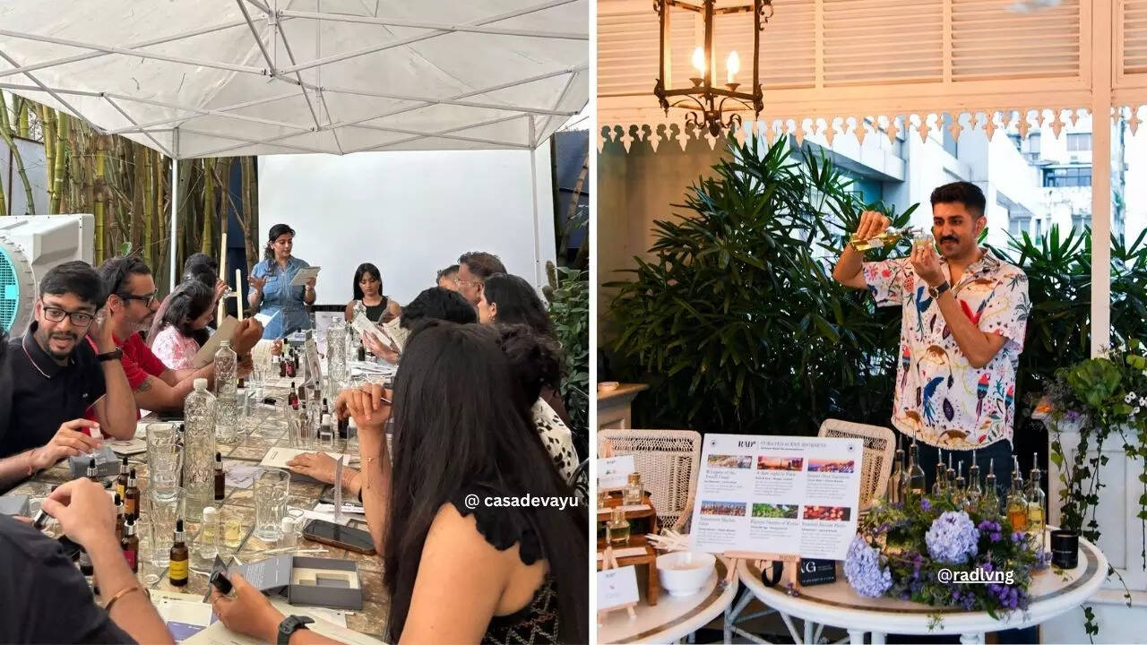 ‘Workshops offer a chance to explore scents more intimately’ ‘Workshops offer a chance to explore scents more intimately’