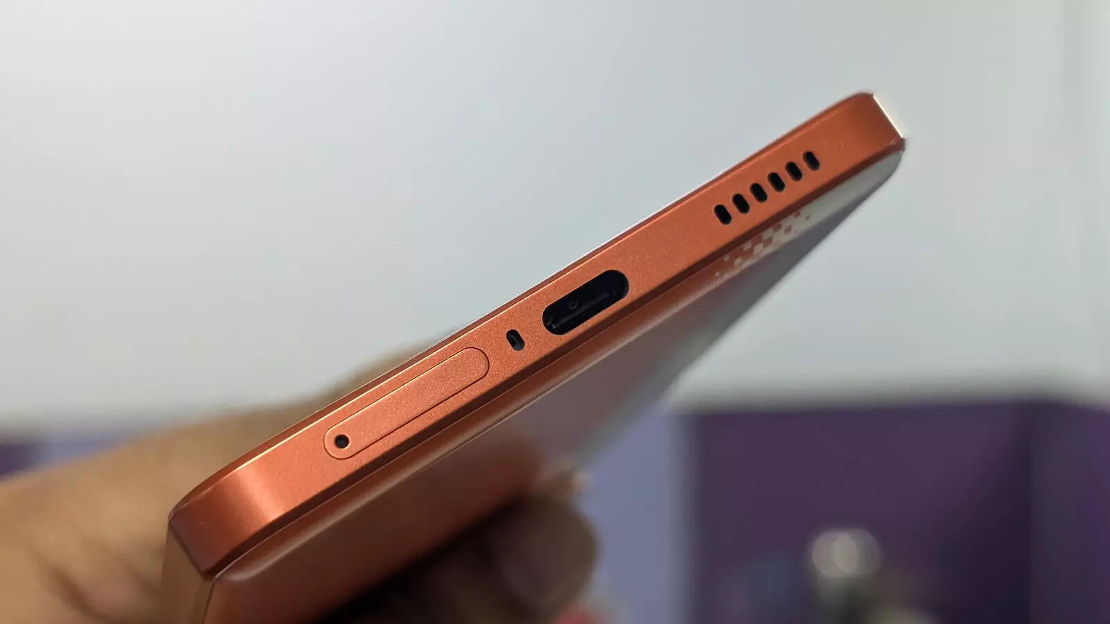 USB-C charging port
