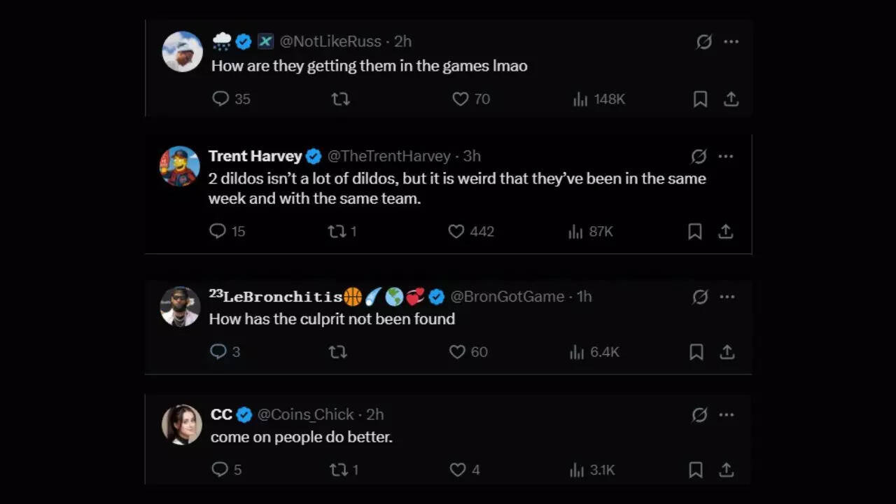Fans reacted to 2nd green d*ldo throwing incident