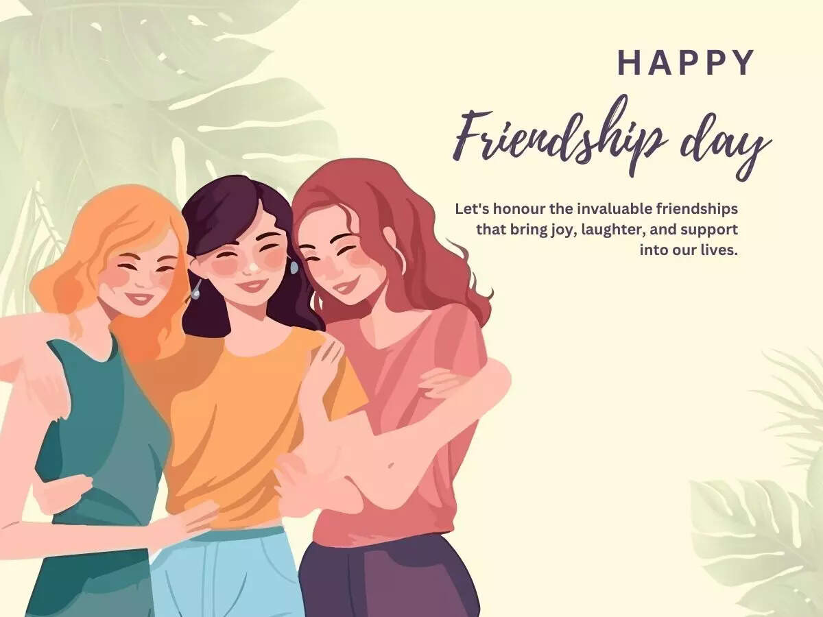 Happy Friendship Day 2025: Friendship Day is celebrated on the first Sunday of August in India, and this year the beautiful day falls on August 3. Let's celebrate Friendship Day 2025 with the best collection of heartfelt wishes, emotional messages, inspiring quotes, and fun WhatsApp status ideas. Share love and laughter with your friends through these unique Friendship Day greetings and captions. Happy Friendship Day 2025 Messages
