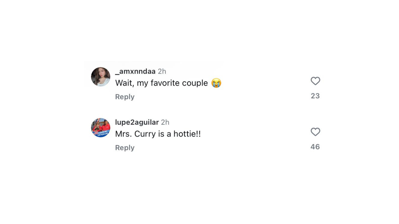 Fan reactions on Ayesha Curry's post (Image Source: Instagram)