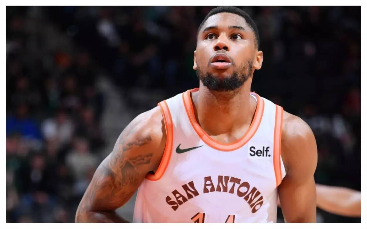 Blake Wesley during his days in San Antonio Spurs