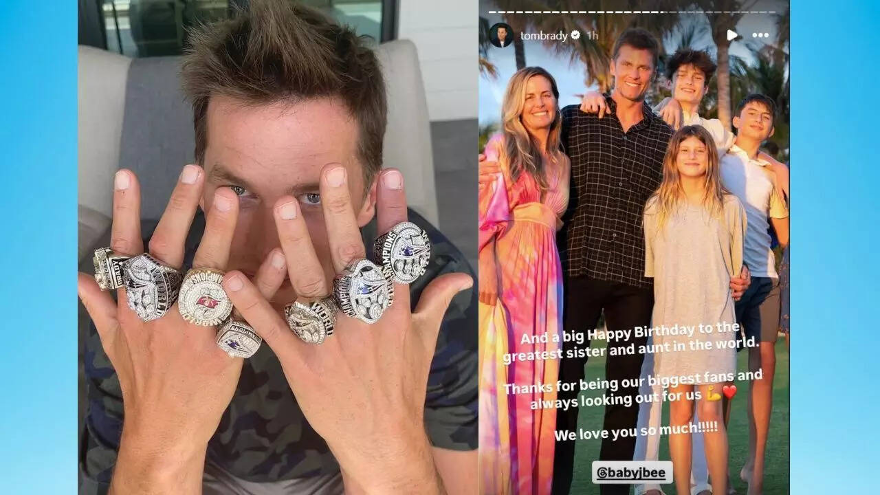 Tom Brady turns 48 and honors shared birthday with sister Julie in heartfelt family celebration photo (Instagram/tombrady) Tom Brady 48th birthday
