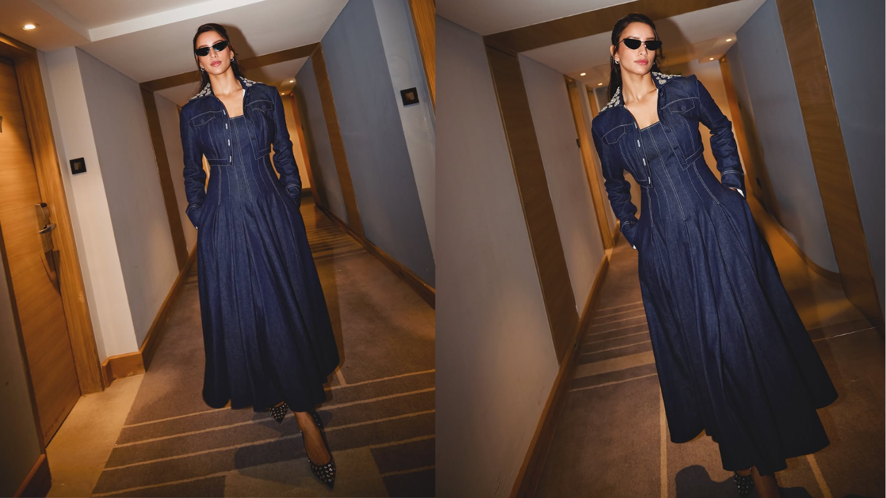 The denim-on-denim aura