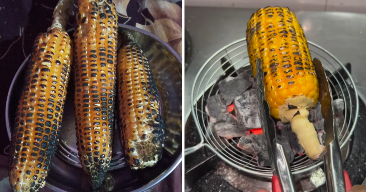 how to roast bhutta og