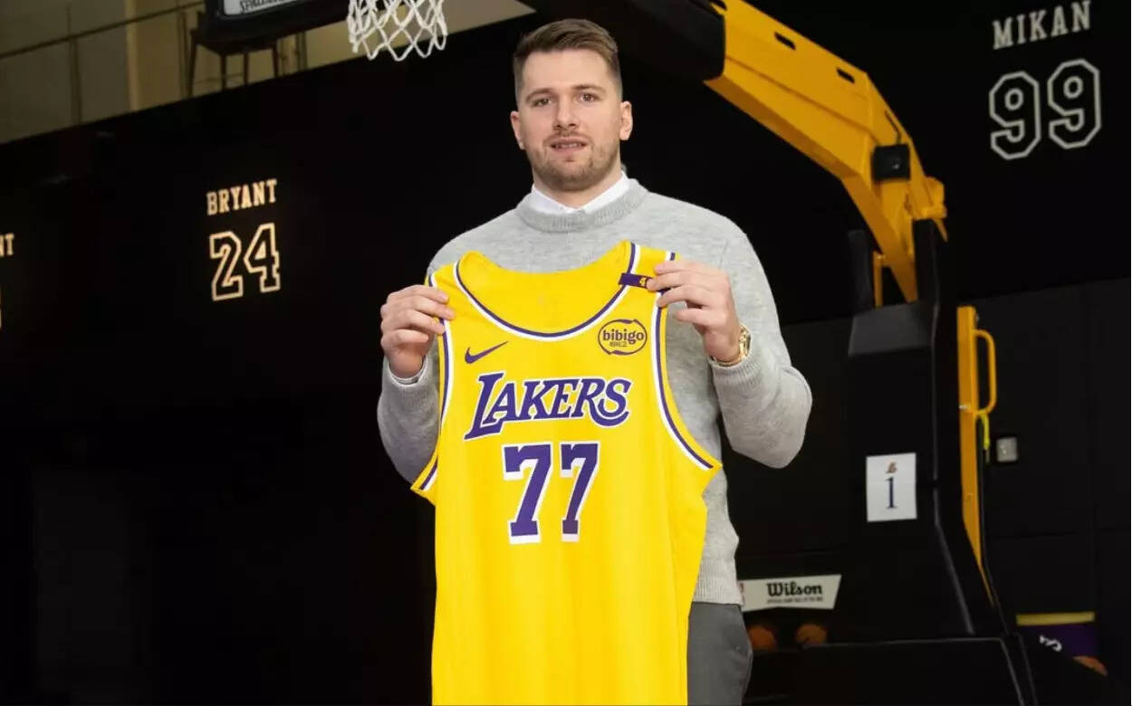 Luka Doncic recently joined the Los Angeles Lakers