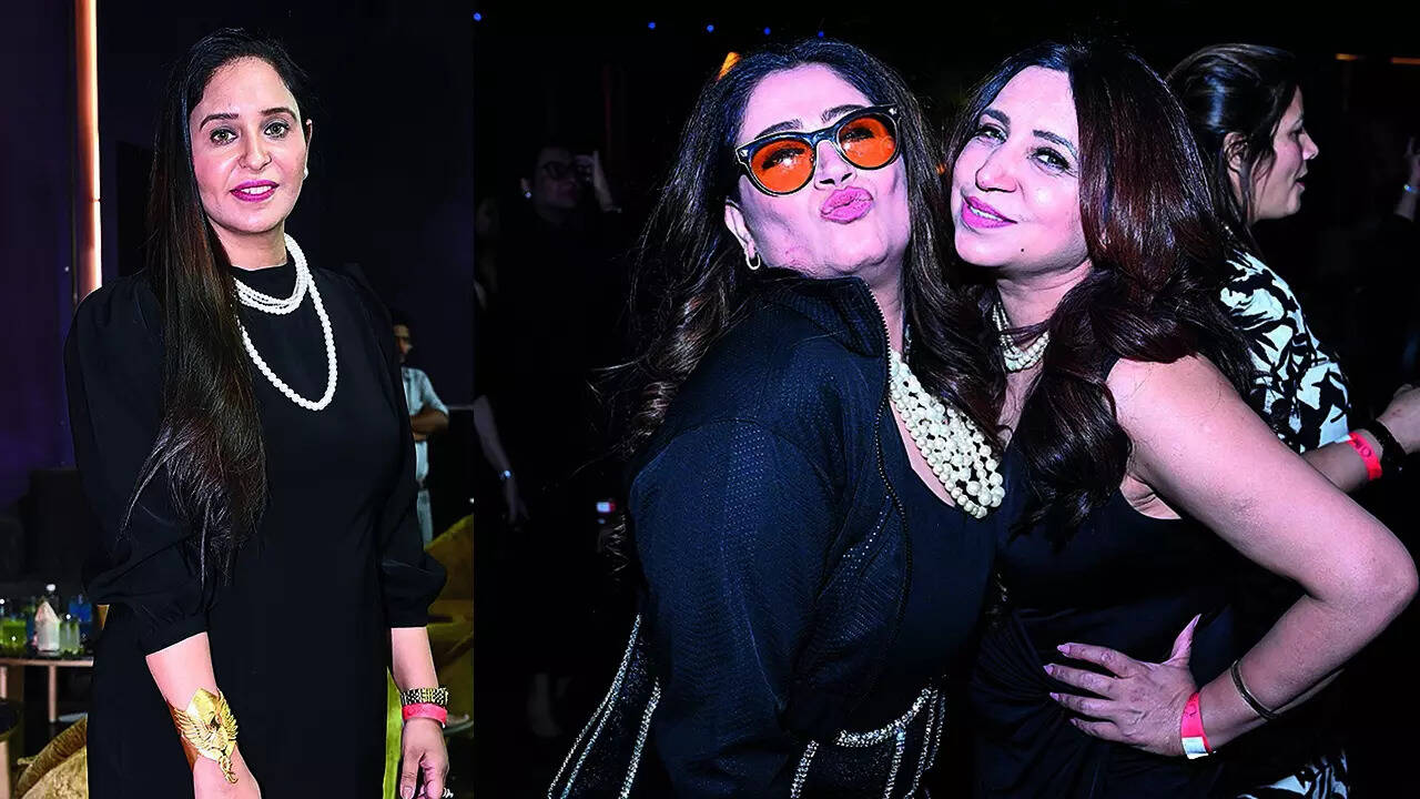 (L) Minnie (R) Pooja and Dr Shweta