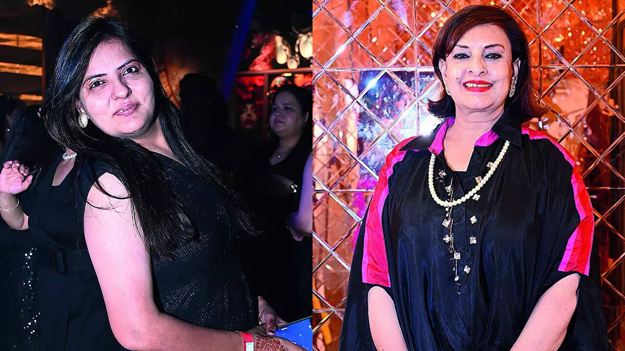 (L) Nisha (R) Preeti Bawa