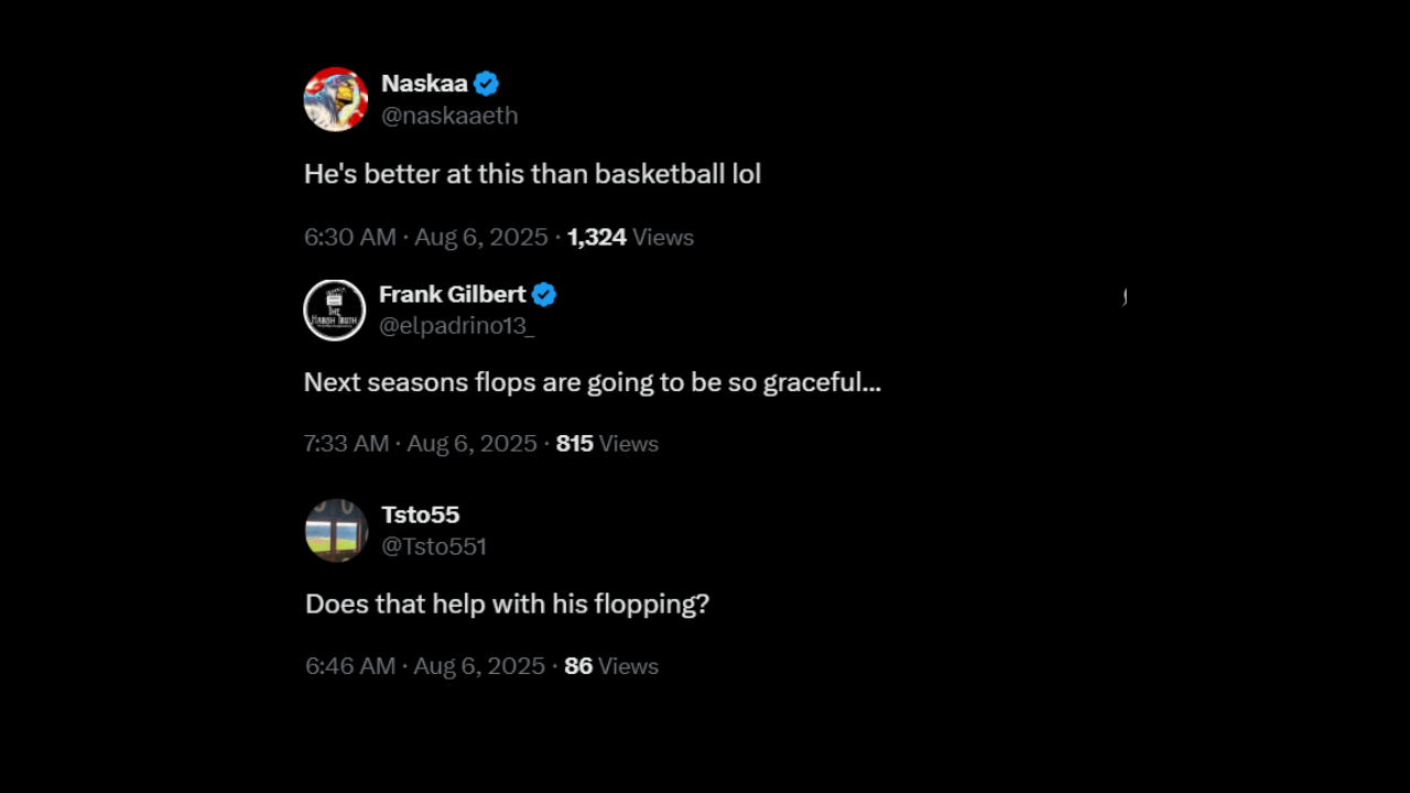 Fans' negative comments on LeBron James' Pilates workout