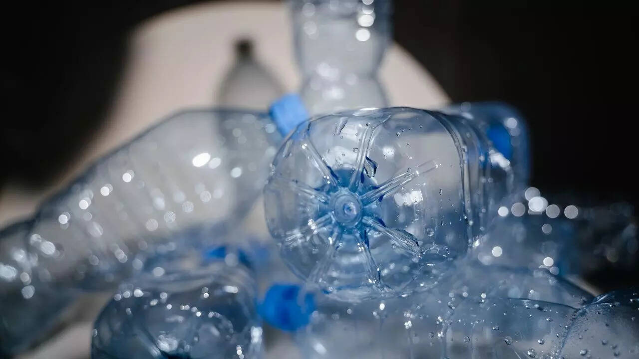 Single-use plastic bottles
